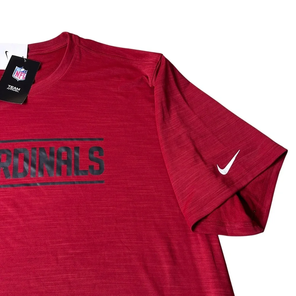 NEW Arizona Cardinals Dri Fit T Shirt Men 3XL Red Nike Football NFL Team Apparel